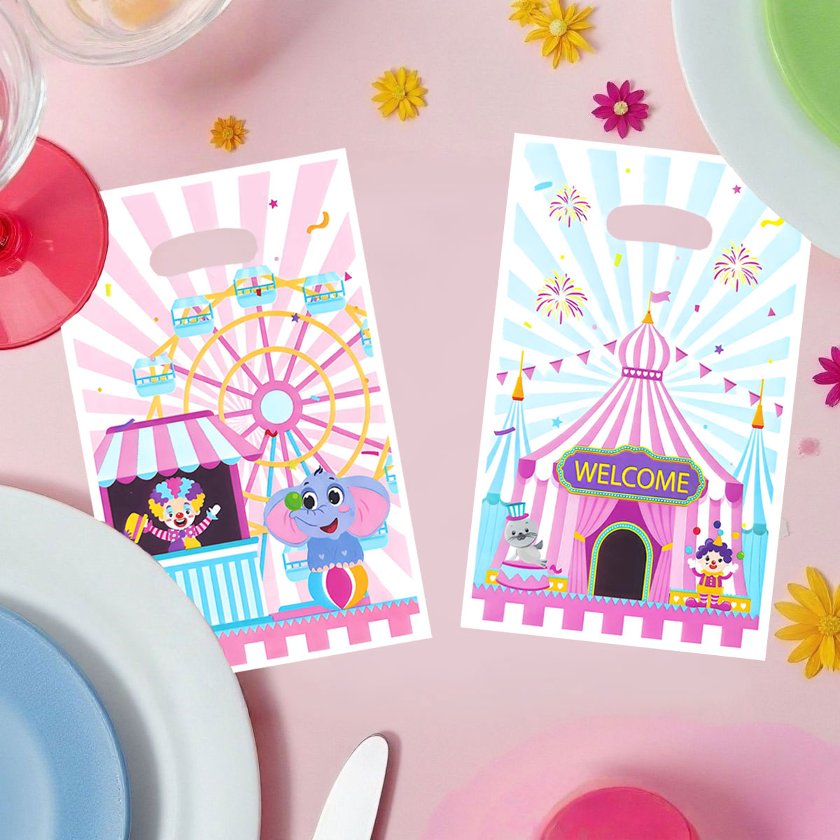 Wedding Party Supply Store - 20 قطعة/40 قطعة أكياس هدايا للحفلات،