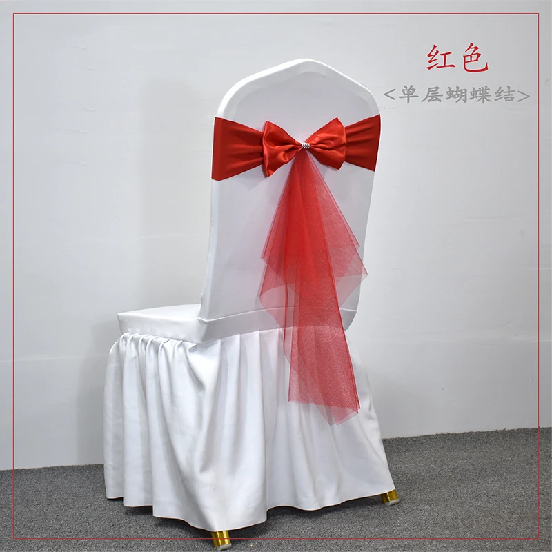 Chair Sash Organza - 10 50 قطعة أوشحة كرسي سباندكس
