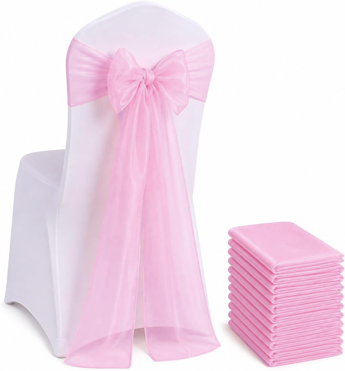 Chair Sash Organza - أربطة وعقدات كراسي من الأورجانزا 100/50/10