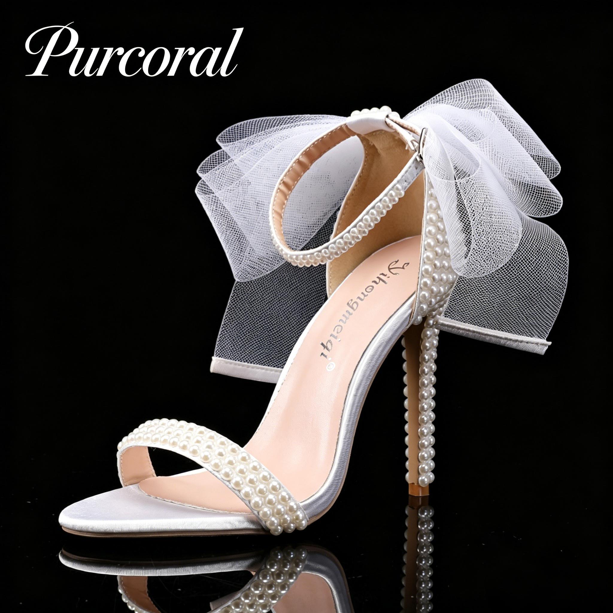 Wedding Packaging - أحذية زفاف بوركورال 2026 الجديدة بتغليف