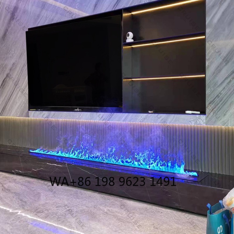 Wedding Led - موقد بخار ثلاثي الأبعاد مع إضاءة