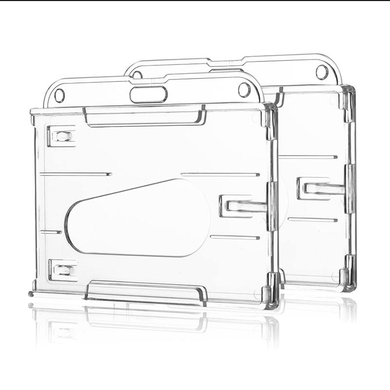 Place Card Holder - فتحات بطاقات شفافة، حامل شارة بطاقة