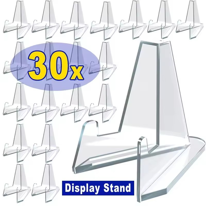 Place Card Holder - 30-1 قطعة حامل عرض بطاقات مثلثي