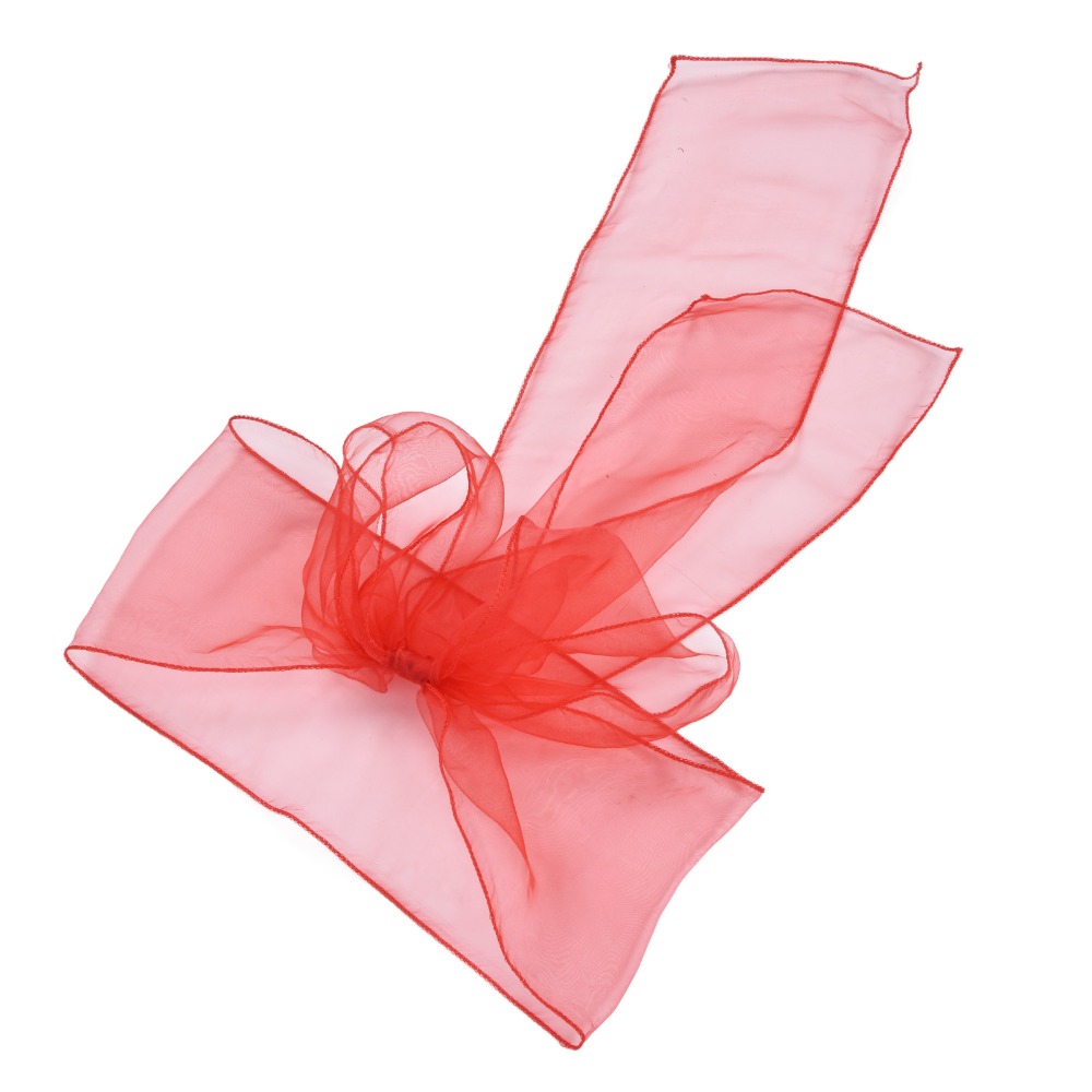 10 قطع من أربطة الكراسي الأورج - مراجعة Chair Sash Organza وسعره