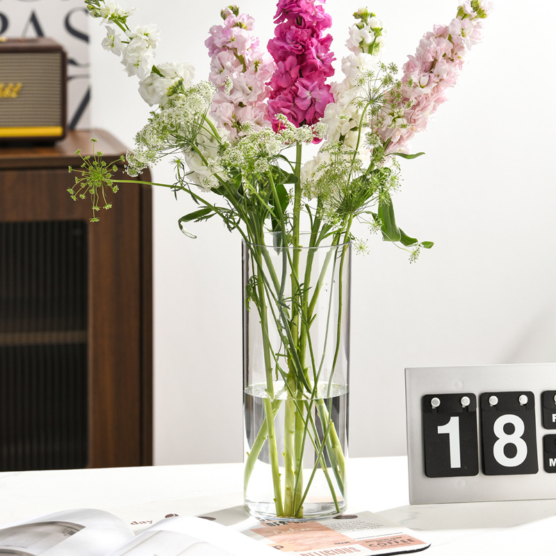مزهرية أكريليك شفافة جديدة على - مراجعة Centerpiece Vase Tall وسعره