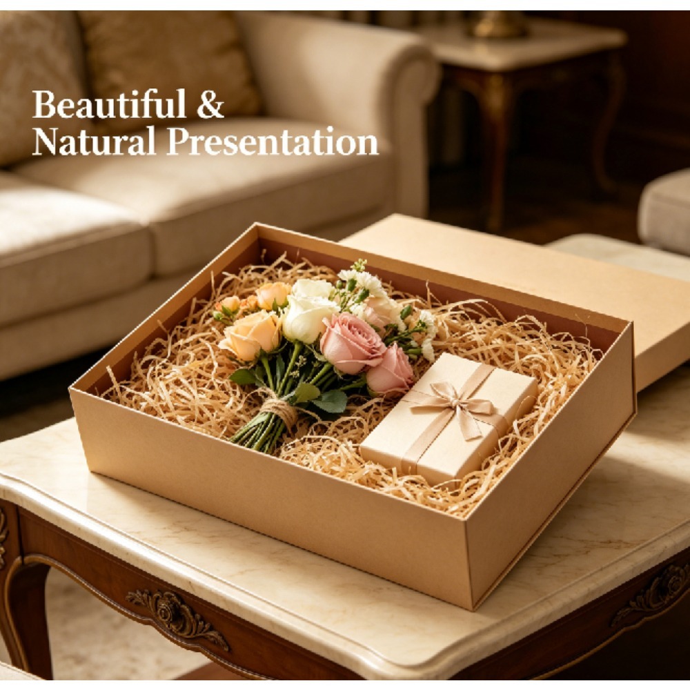 حشوة رافيا طبيعية عتيقة الطراز - مراجعة Wedding Supply Decor وسعره