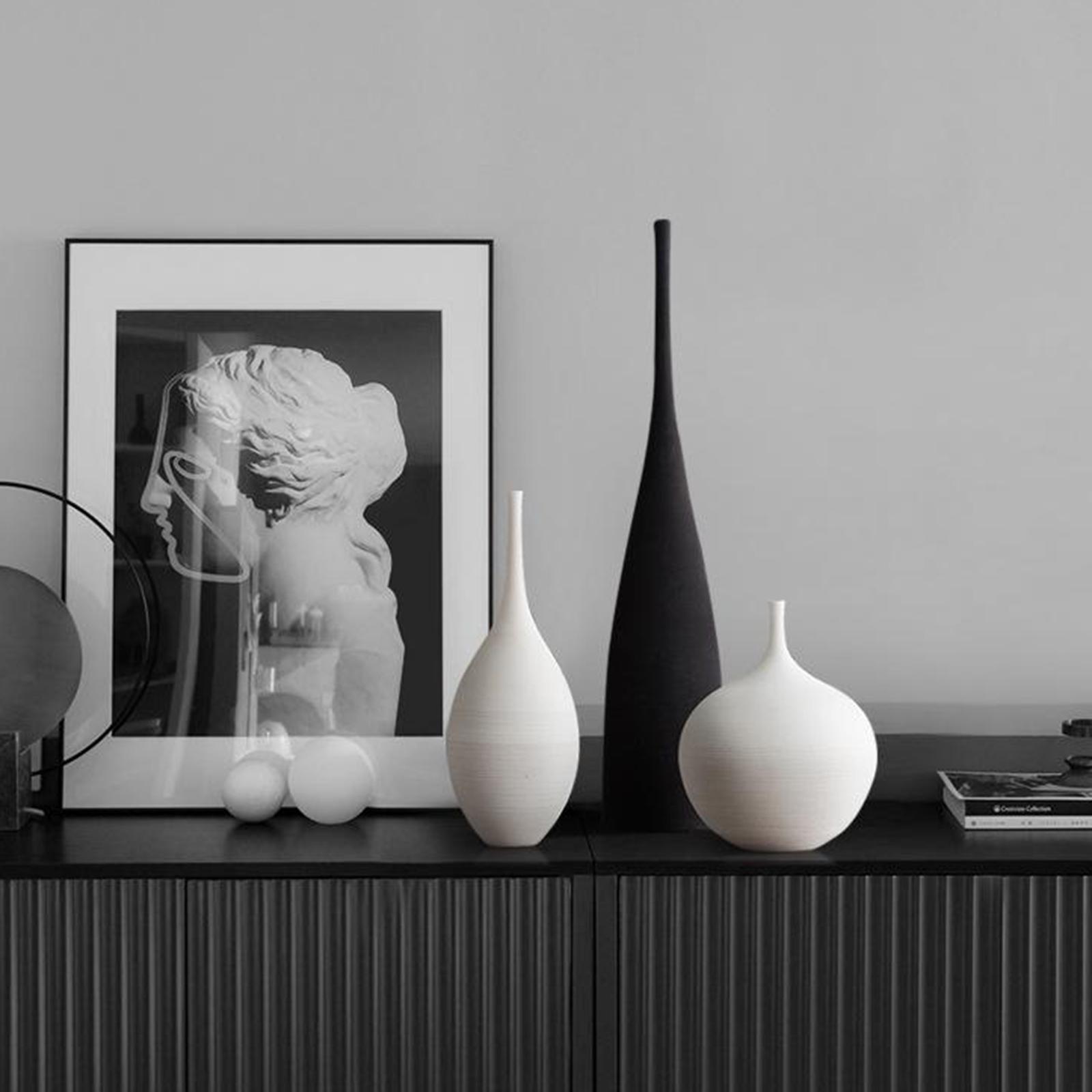 مزهرية سيراميك أنيقة بتصميم عص - مراجعة Centerpiece Vase Tall وسعره
