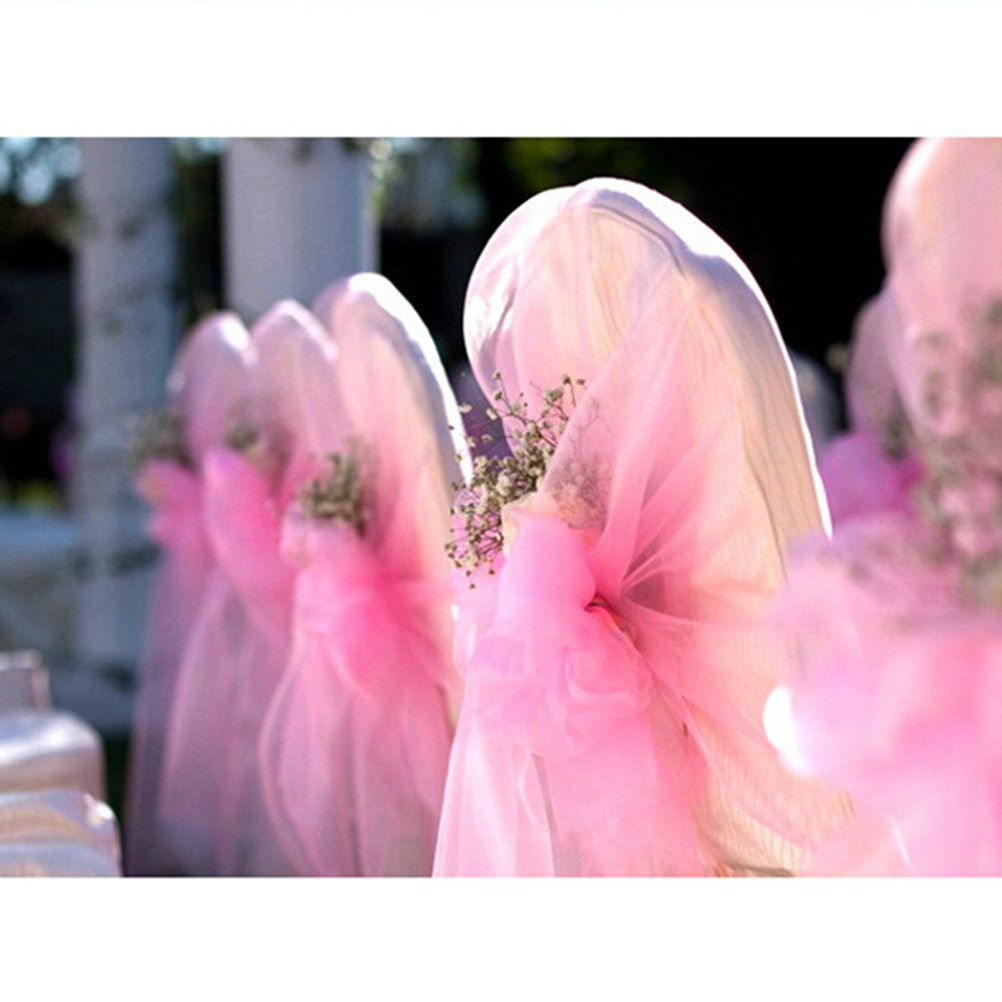 لفة قماش أورجانزا 900 متر بالل - مراجعة Chair Sash Organza وسعره