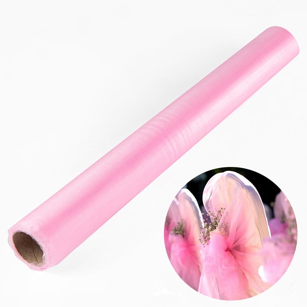 لفة قماش أورجانزا 900 متر بالل - مراجعة Chair Sash Organza وسعره
