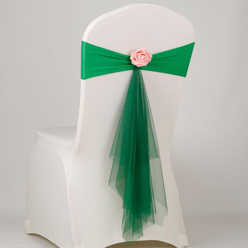 قطعة واحدة من أشرطة الكراسي ال - مراجعة Chair Sash Organza وسعره