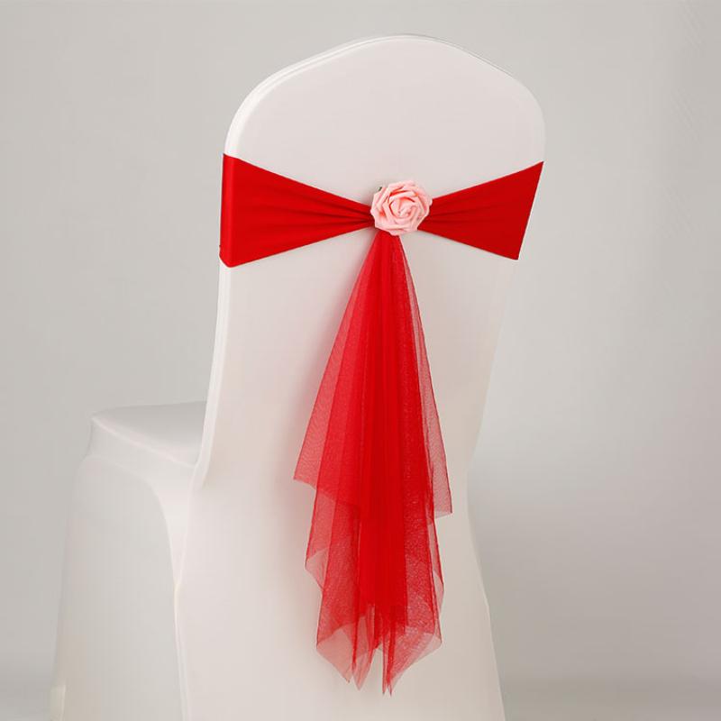 قطعة واحدة من أشرطة الكراسي ال - مراجعة Chair Sash Organza وسعره