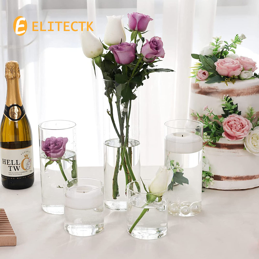 زجاج اسطوانة زهرية إعصار شمعة  - مراجعة Centerpiece Vase Tall وسعره