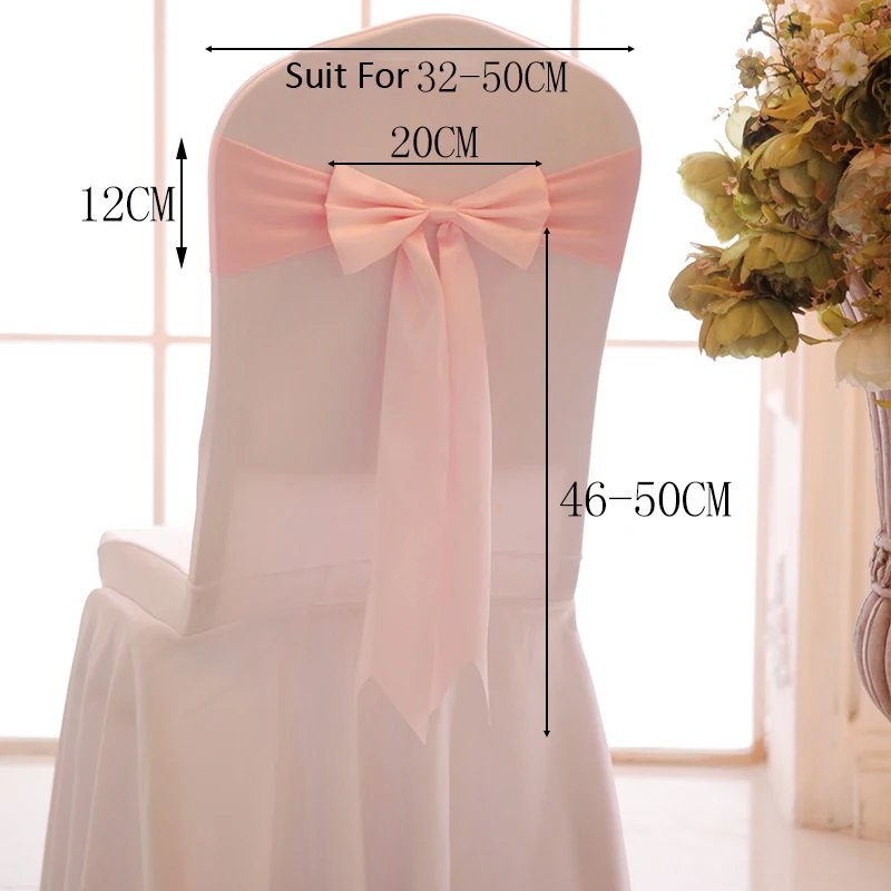 25 قطعة غطاء مقعد دنة الساتان  - مراجعة Chair Sash Organza وسعره
