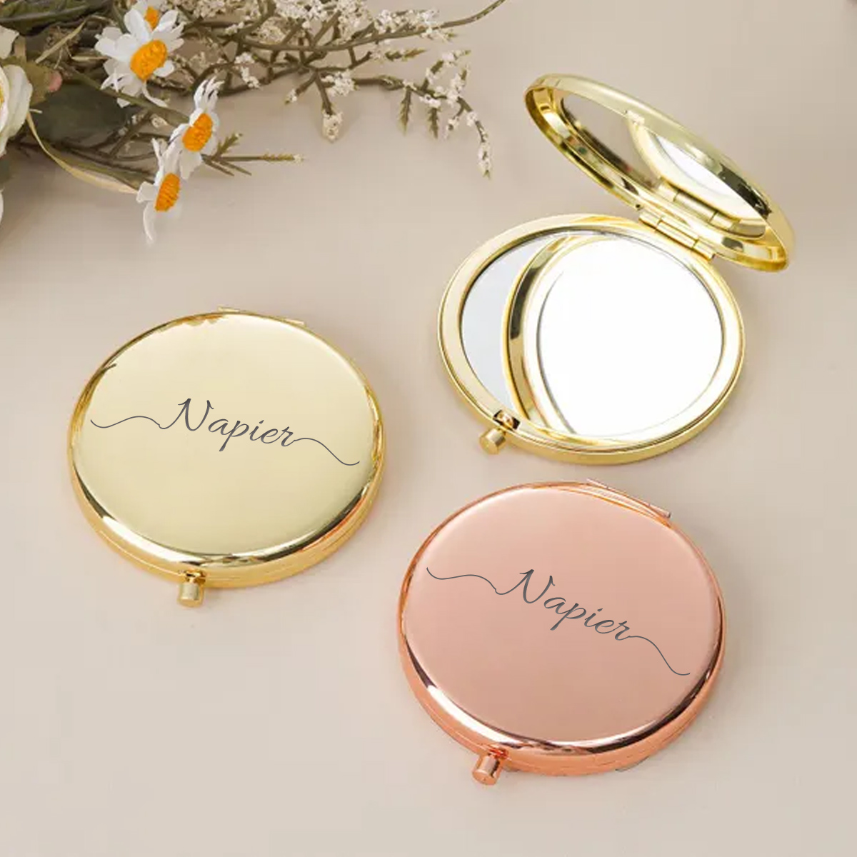 مرآة جيب قابلة للطي بتصميم ناب - مراجعة Wedding Packaging وسعره
