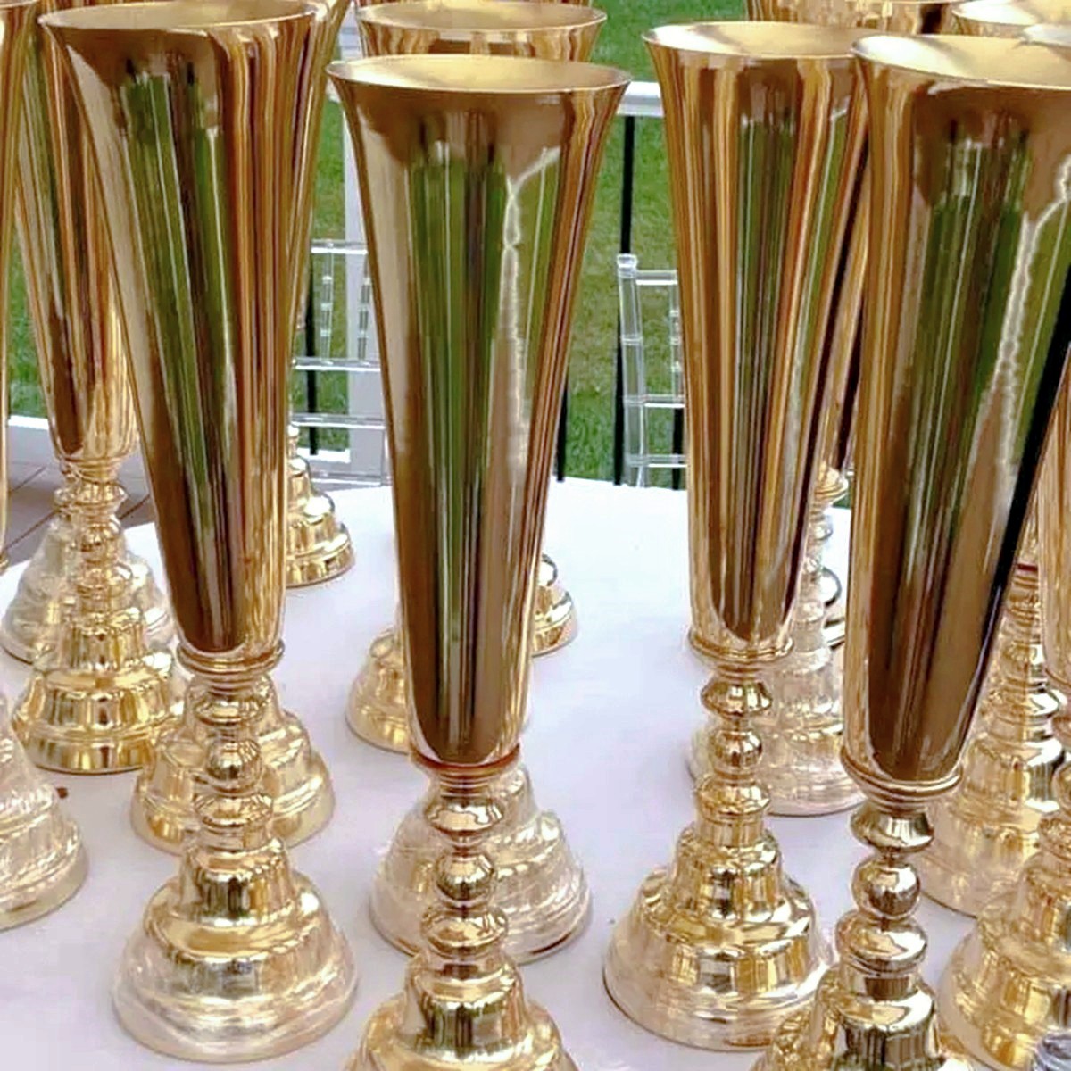 50 سنتيمتر طويل القامة) الحديث - مراجعة Centerpiece Vase Tall وسعره